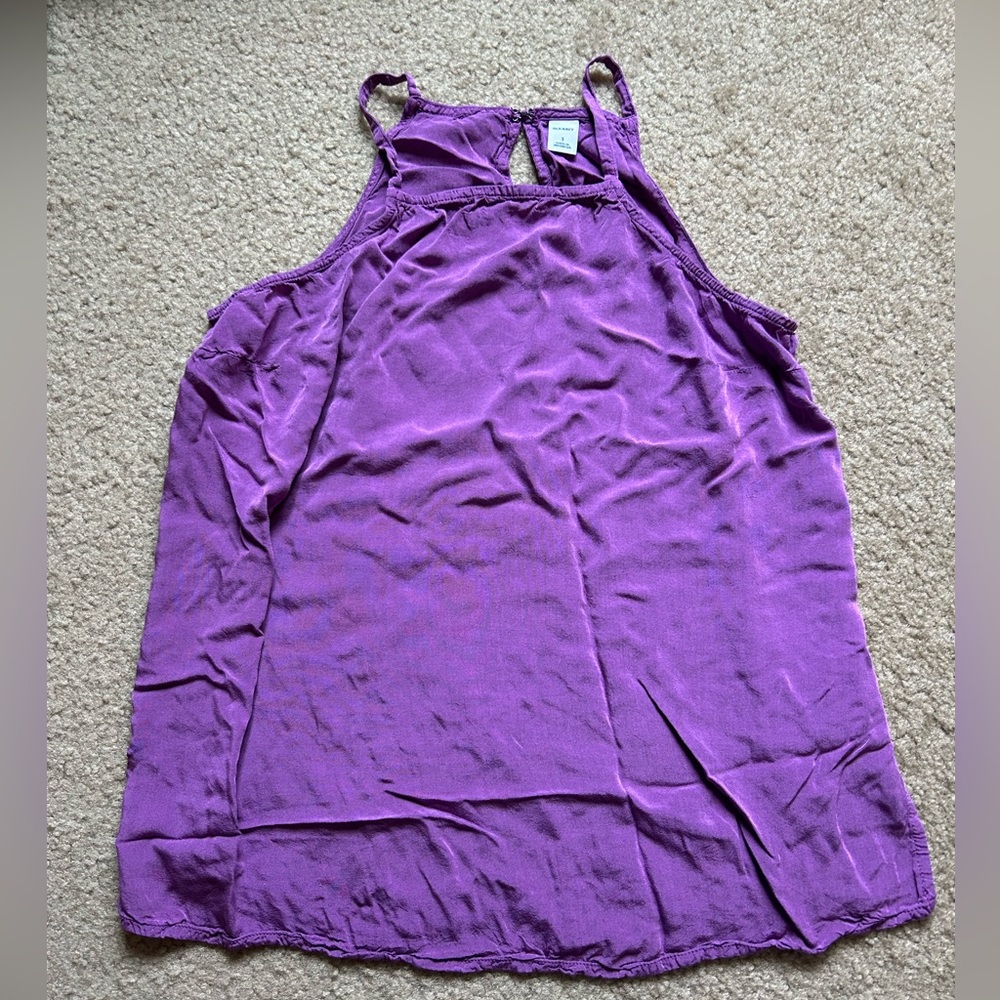 Old Navy Summer Purple Flowy Top